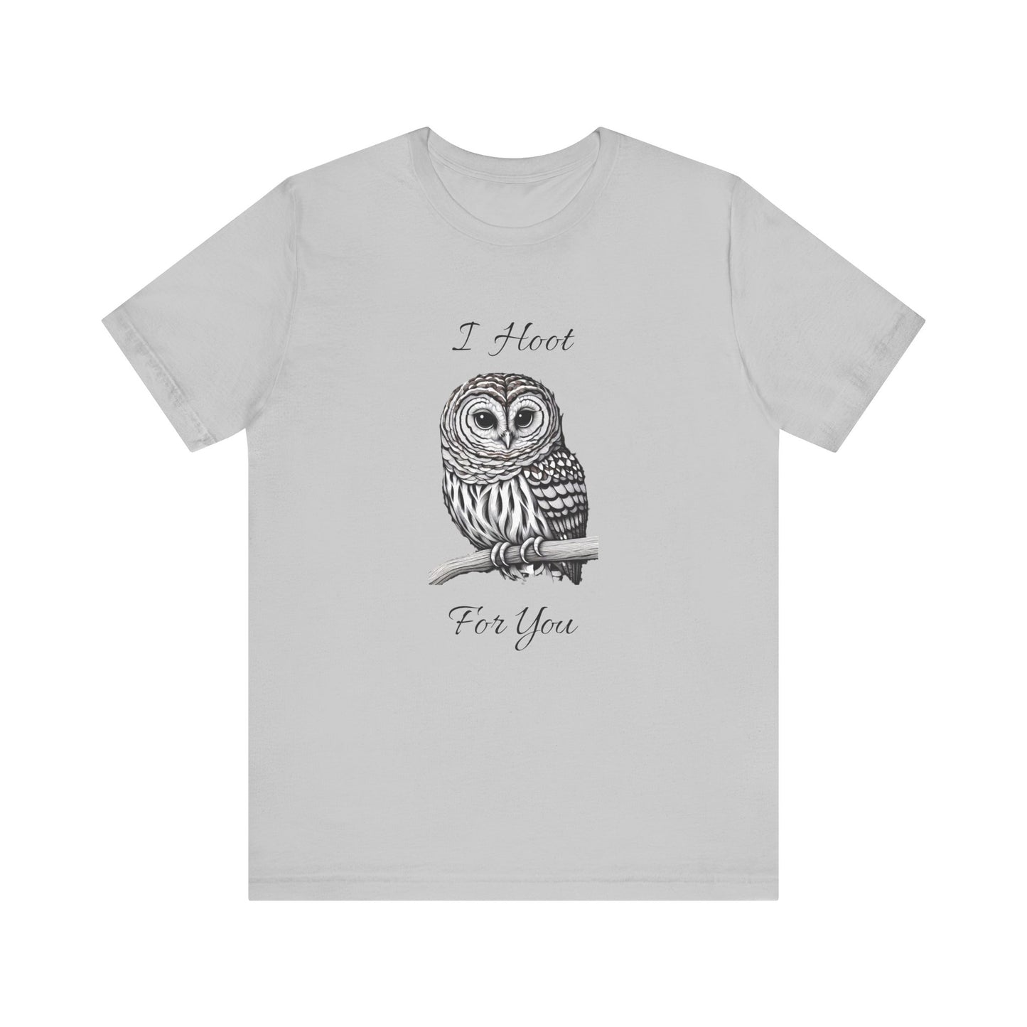 Owl Hoot Unisex Jersey Short Sleeve Tee