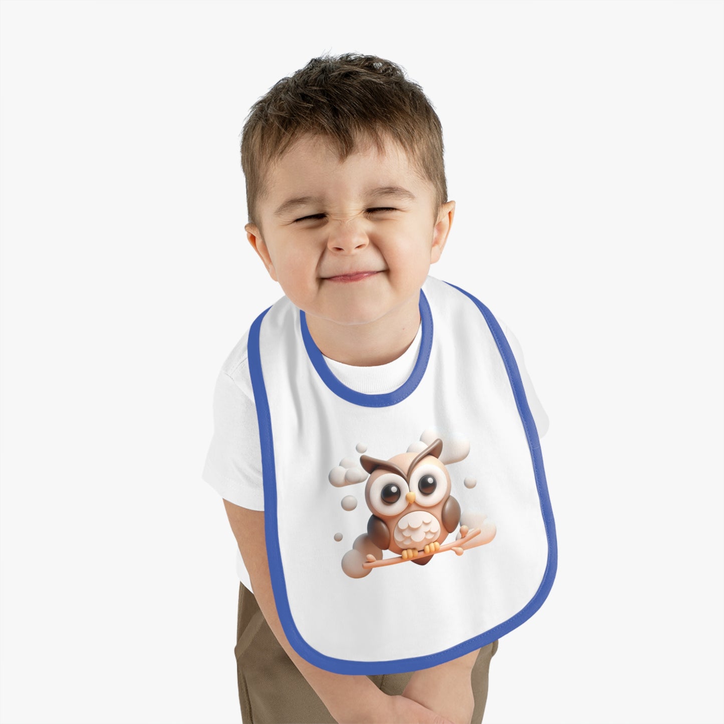 Cute Owl Bib Kids