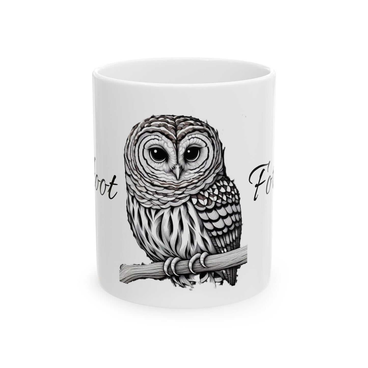 Owl Coffee Mug, (11oz, 15oz)