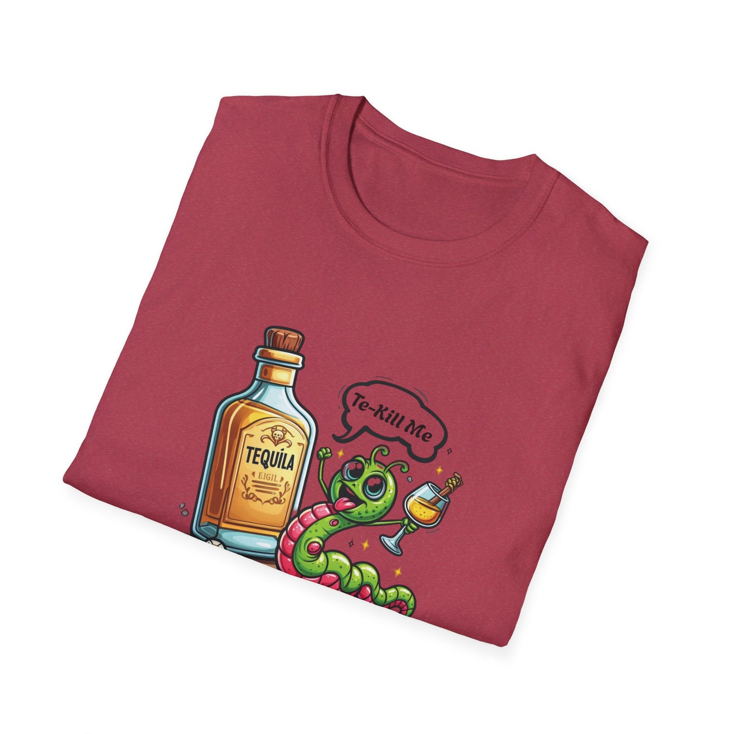 Tequila Worm Unisex Softstyle T-Shirt