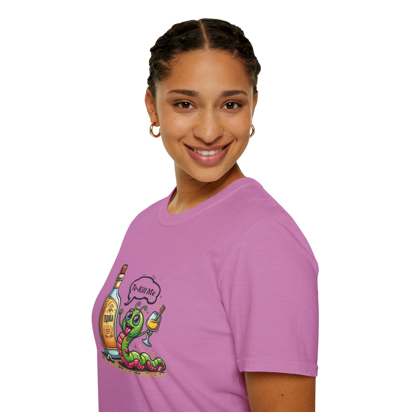 Tequila Worm Unisex Softstyle T-Shirt