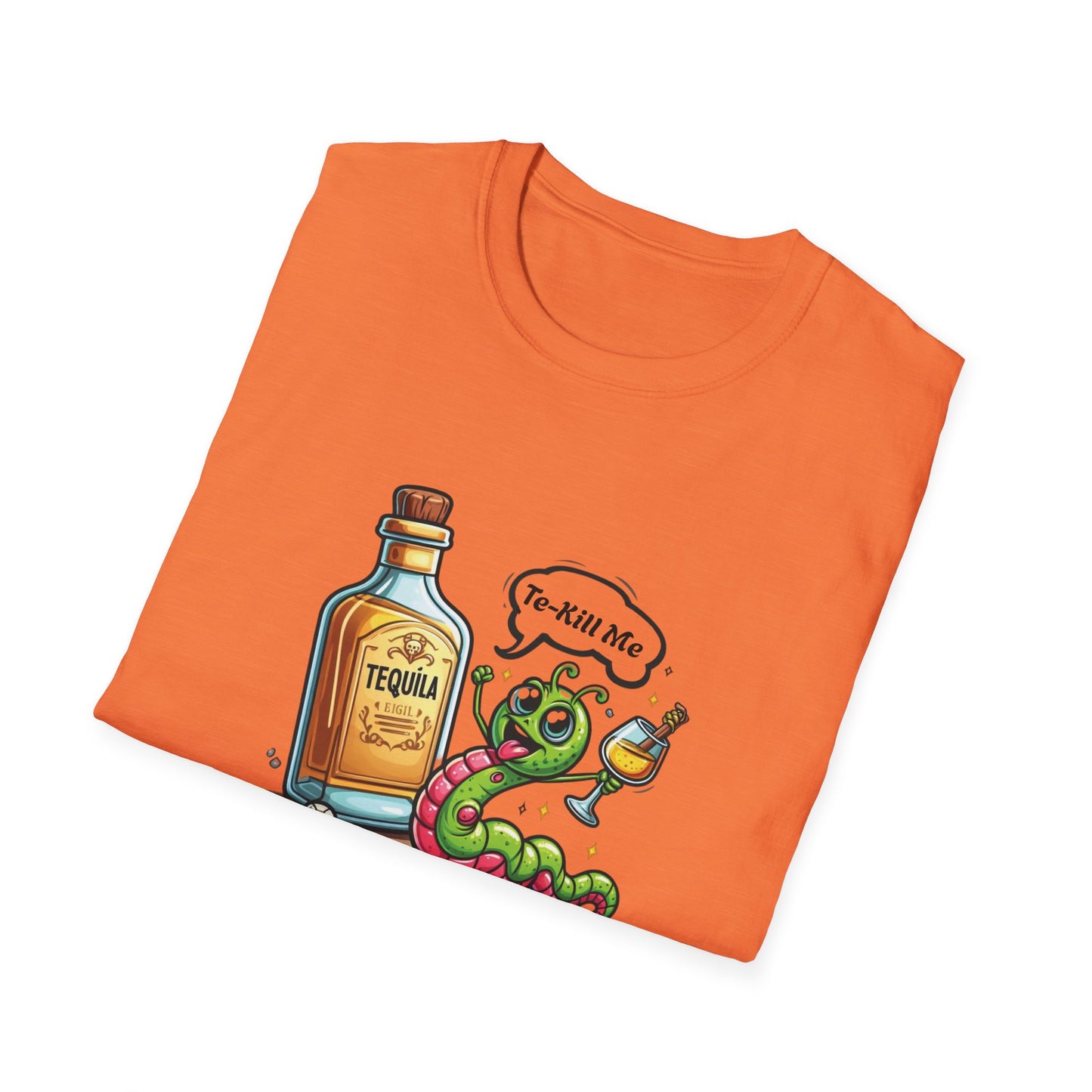 Tequila Worm Unisex Softstyle T-Shirt