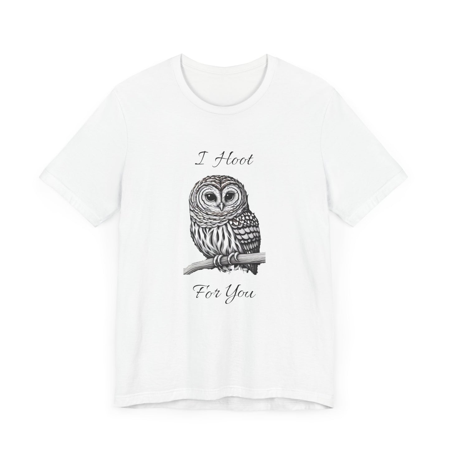 Owl Hoot Unisex Jersey Short Sleeve Tee