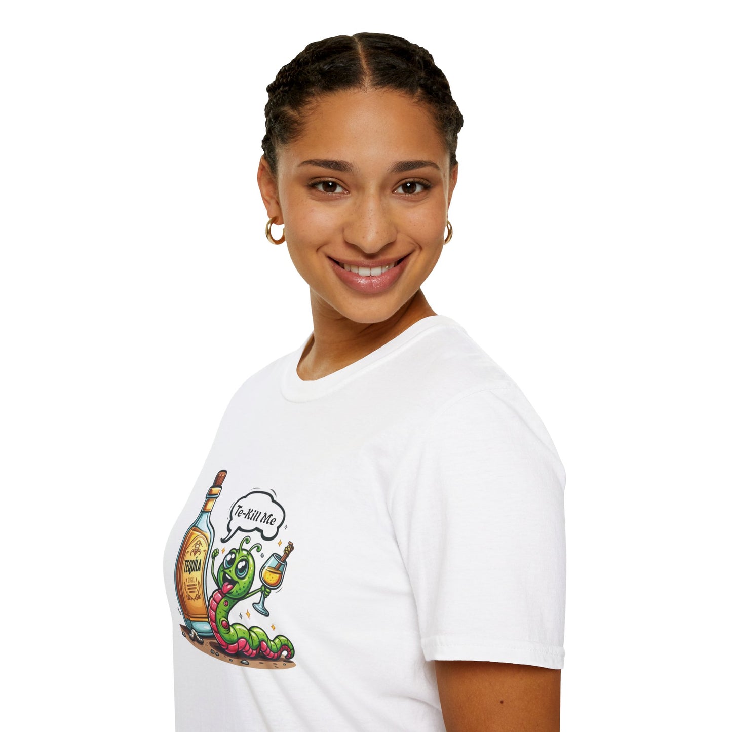 Tequila Worm Unisex Softstyle T-Shirt