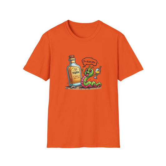 Tequila Worm Unisex Softstyle T-Shirt