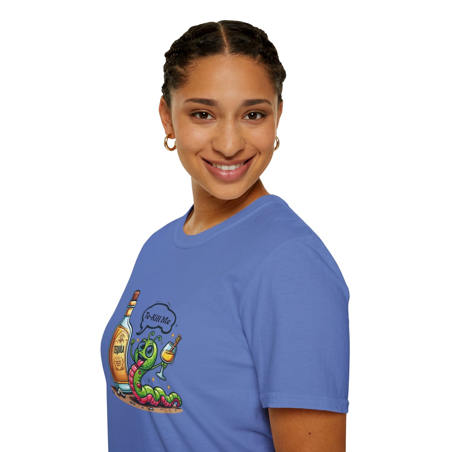 Tequila Worm Unisex Softstyle T-Shirt