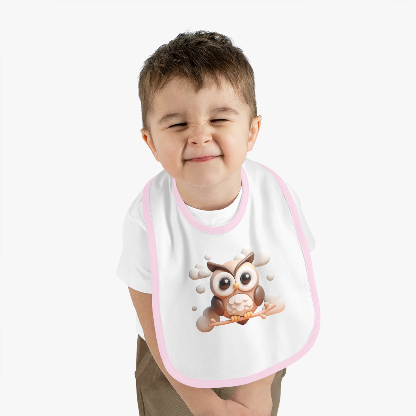 Cute Owl Bib Kids