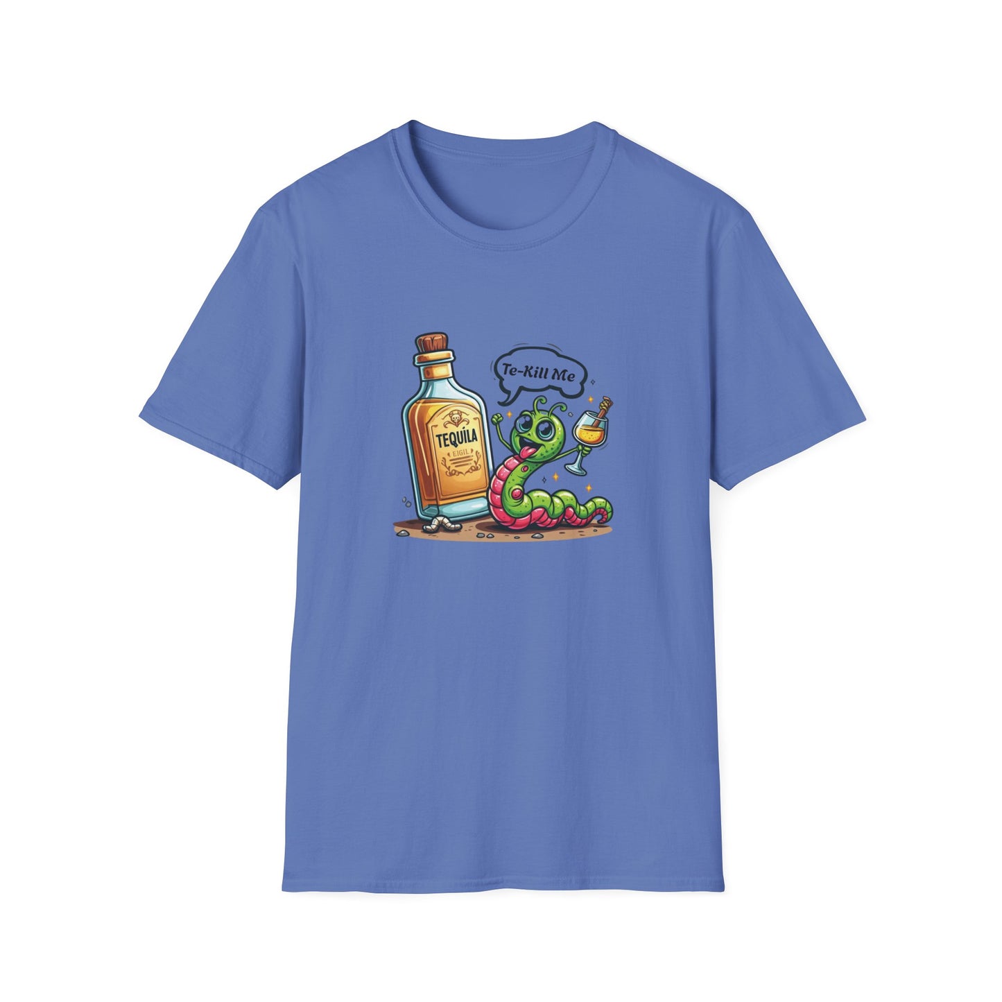 Tequila Worm Unisex Softstyle T-Shirt