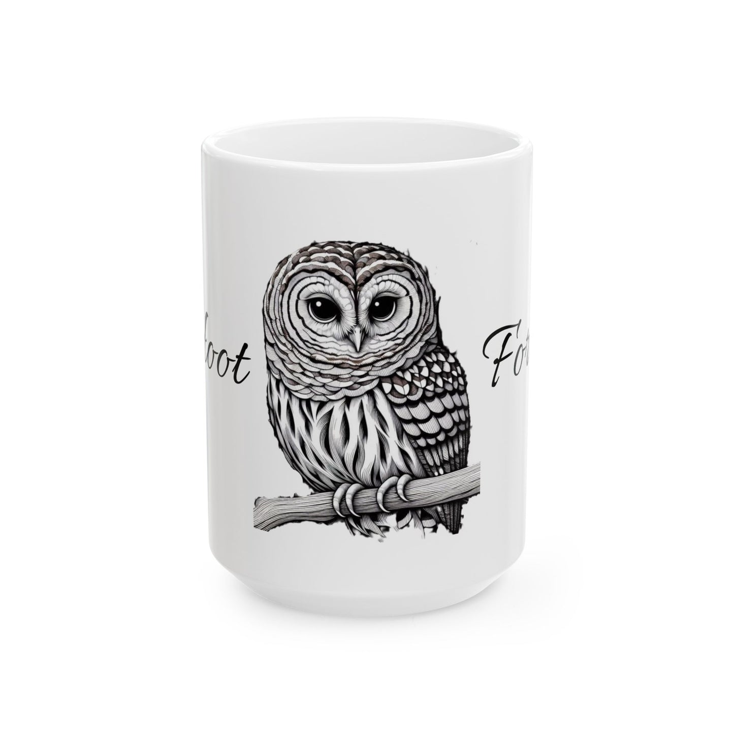 Owl Coffee Mug, (11oz, 15oz)