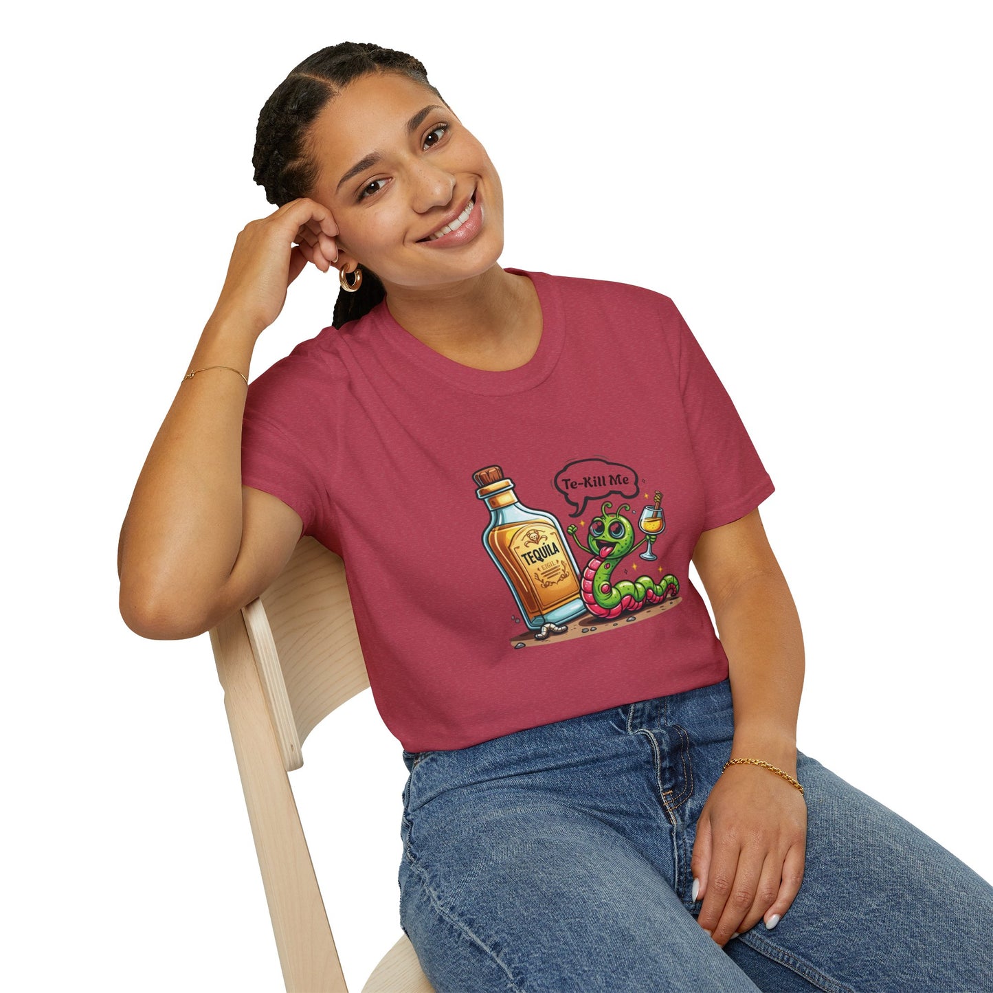 Tequila Worm Unisex Softstyle T-Shirt