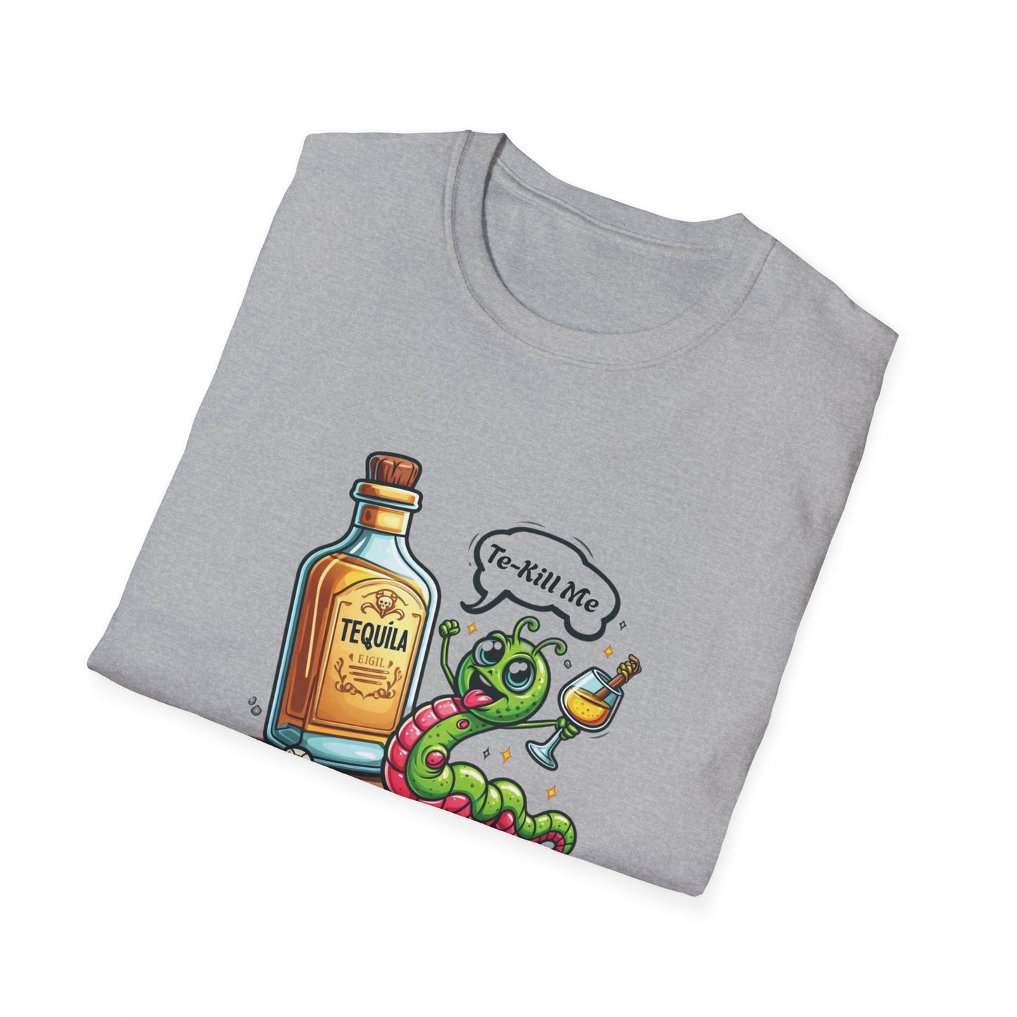 Tequila Worm Unisex Softstyle T-Shirt