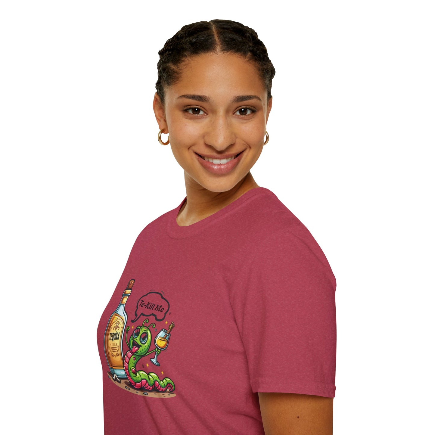 Tequila Worm Unisex Softstyle T-Shirt