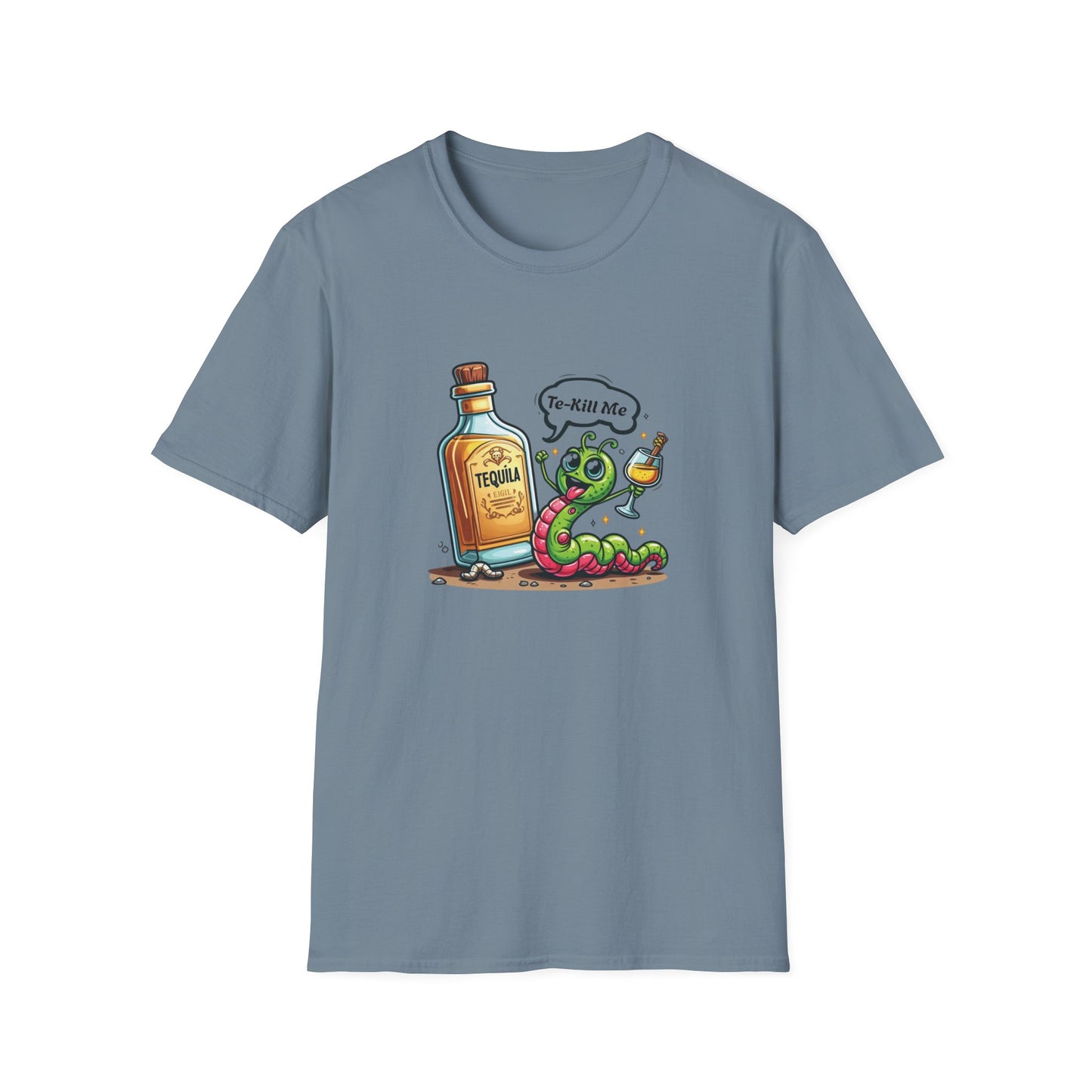 Tequila Worm Unisex Softstyle T-Shirt