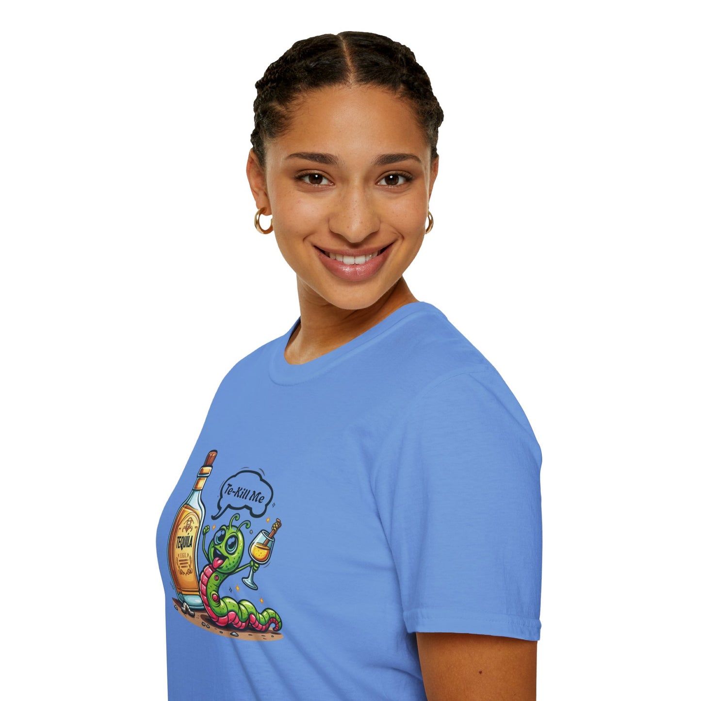 Tequila Worm Unisex Softstyle T-Shirt