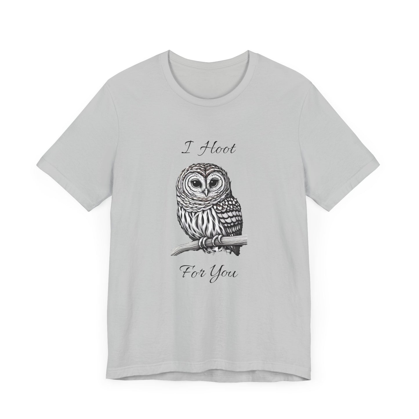 Owl Hoot Unisex Jersey Short Sleeve Tee