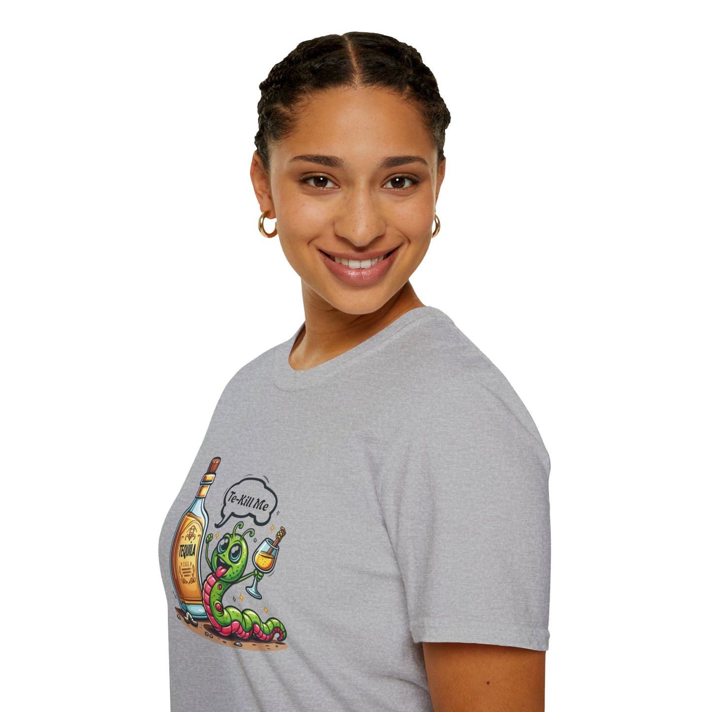 Tequila Worm Unisex Softstyle T-Shirt