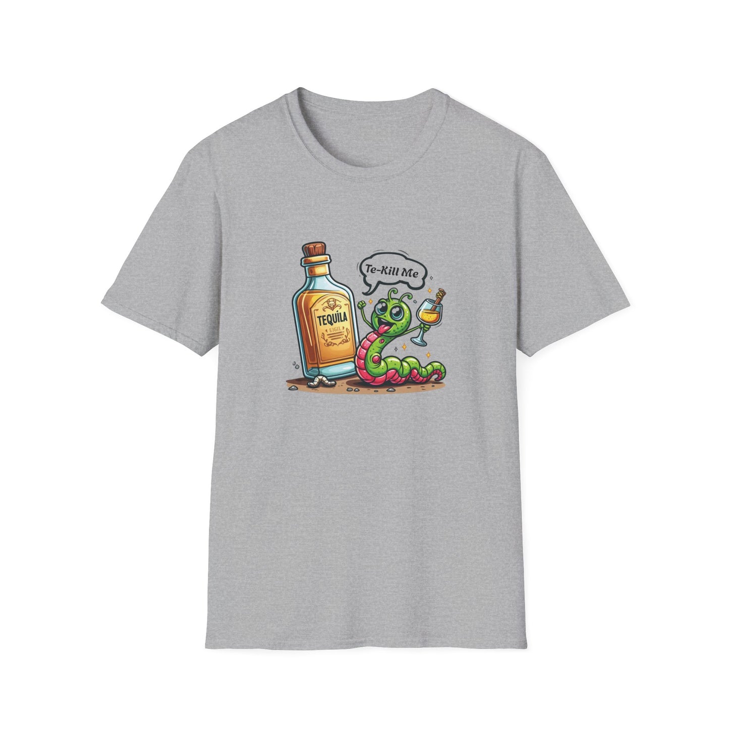 Tequila Worm Unisex Softstyle T-Shirt