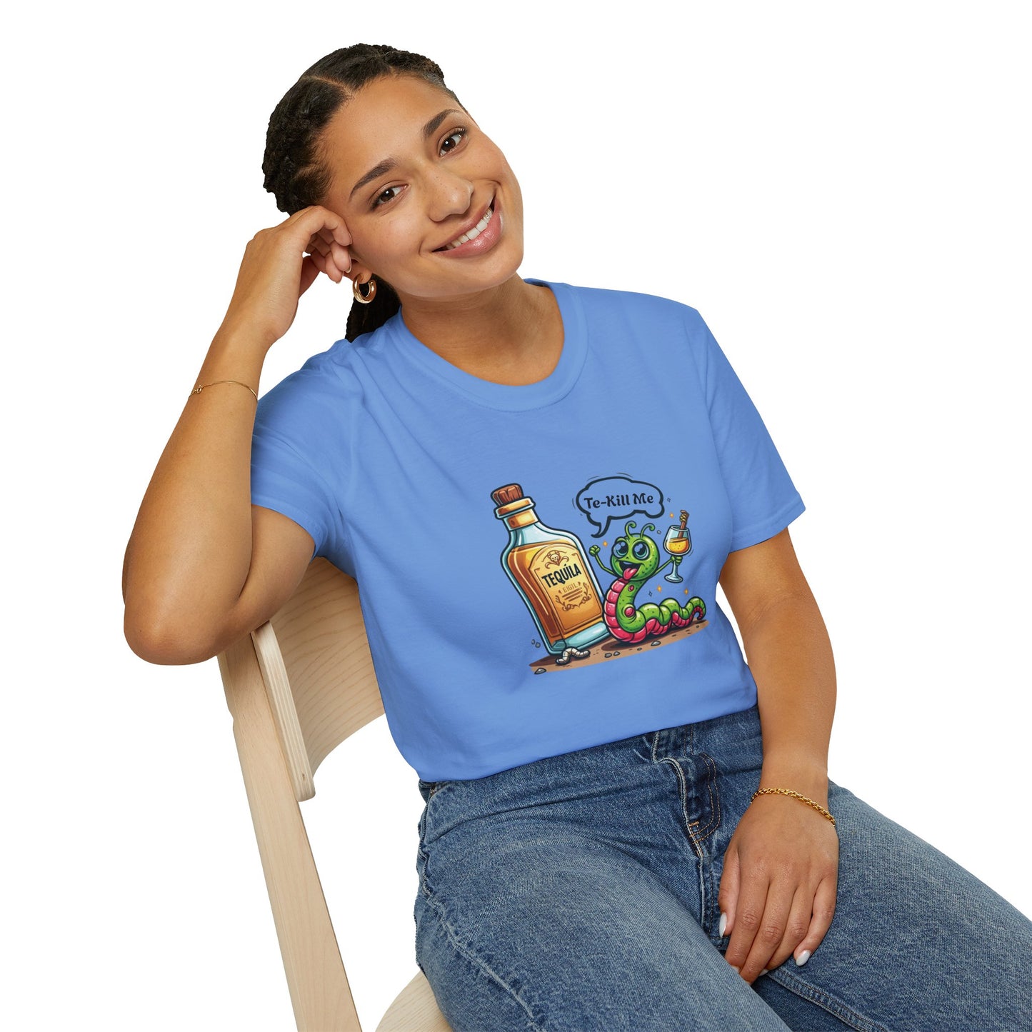 Tequila Worm Unisex Softstyle T-Shirt