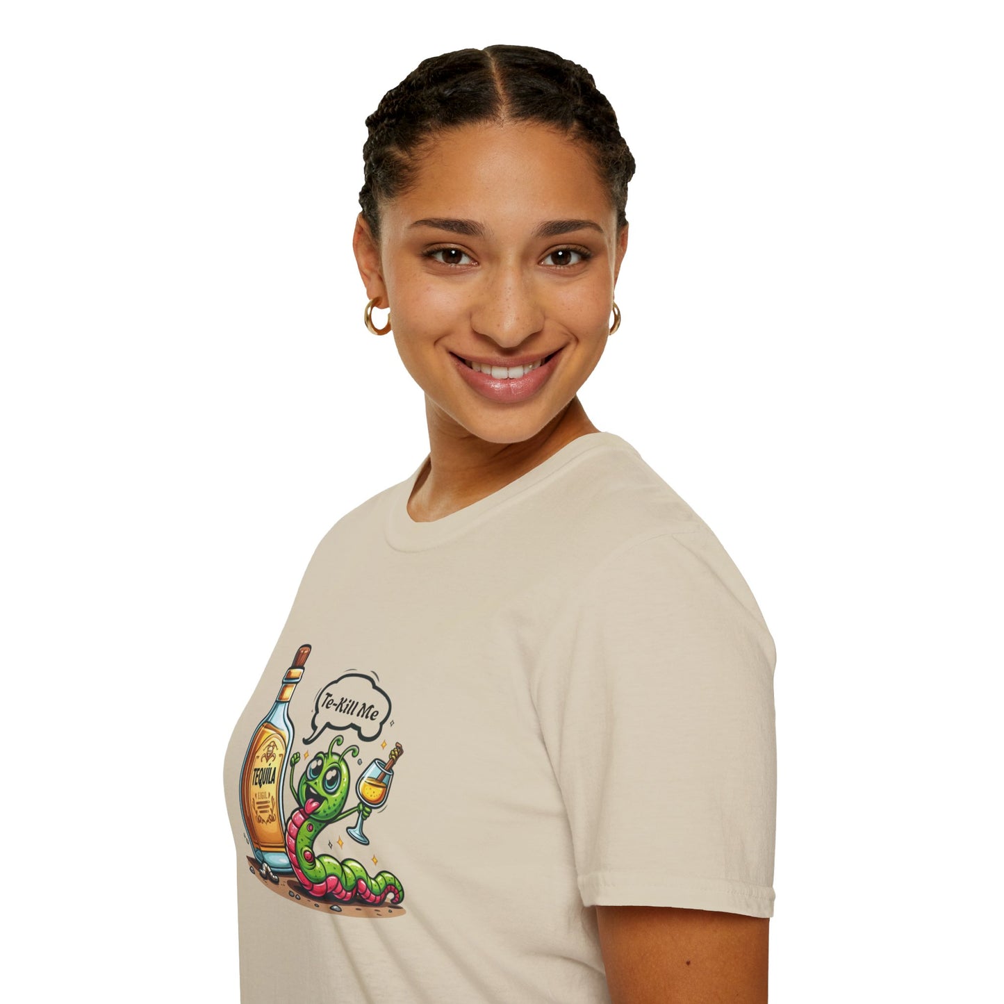 Tequila Worm Unisex Softstyle T-Shirt