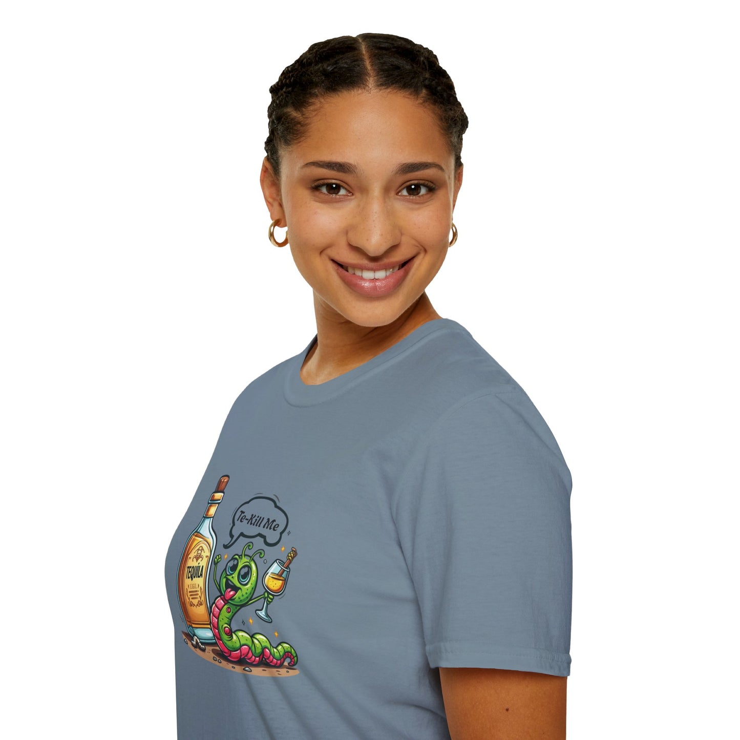 Tequila Worm Unisex Softstyle T-Shirt