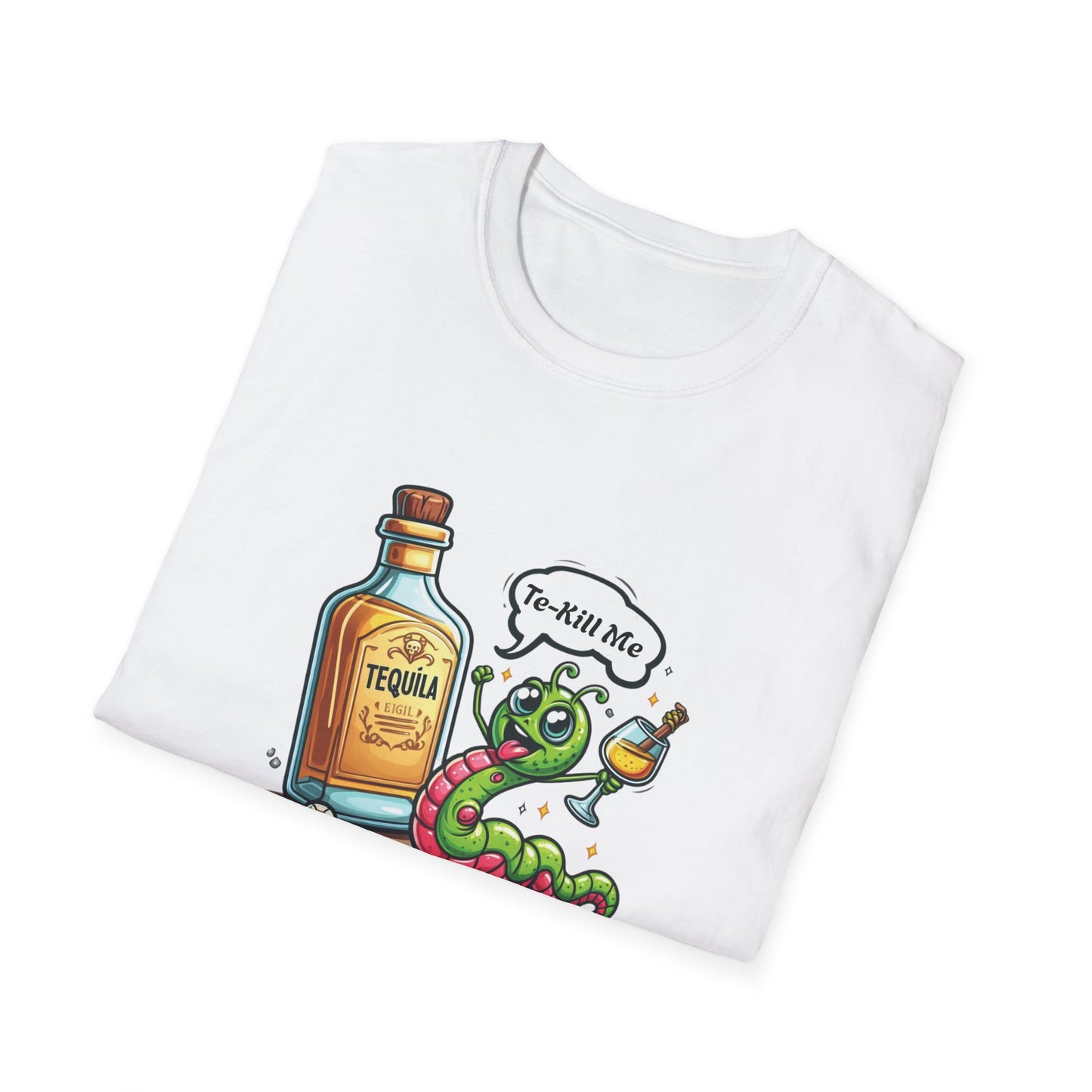 Tequila Worm Unisex Softstyle T-Shirt