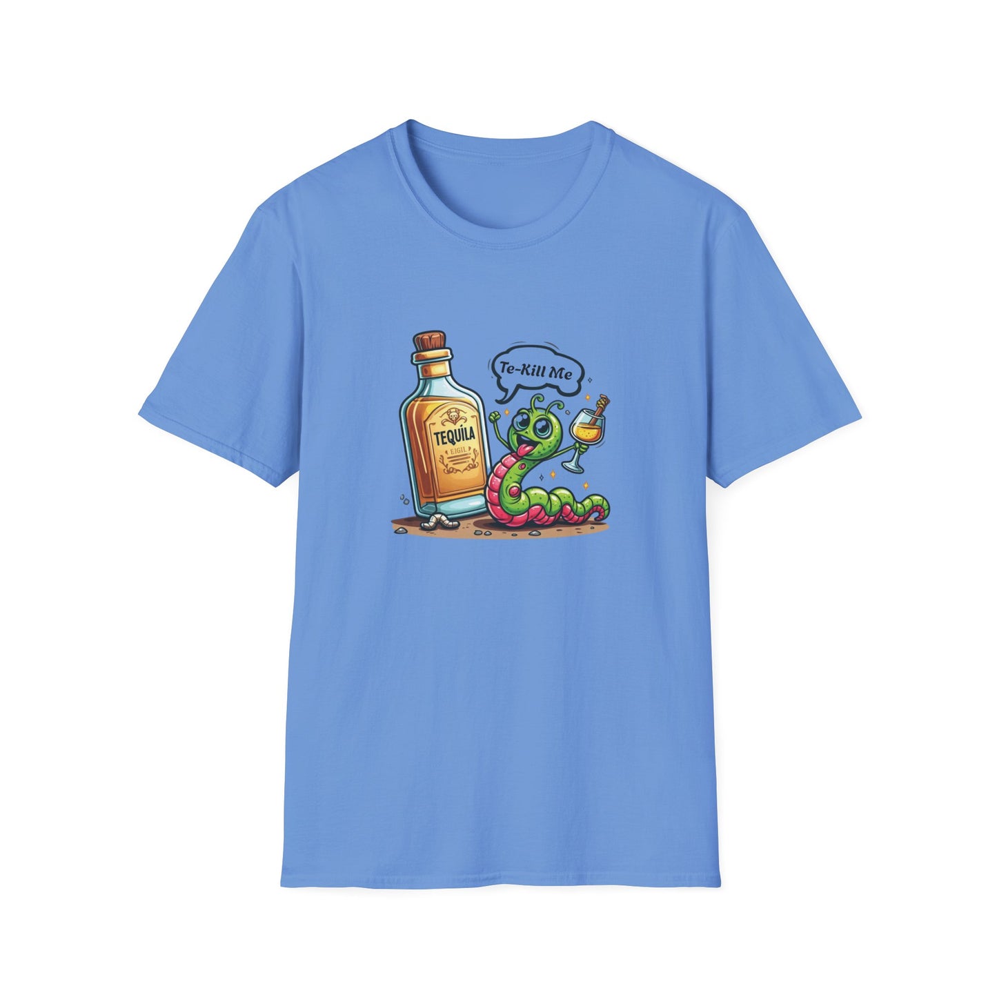 Tequila Worm Unisex Softstyle T-Shirt