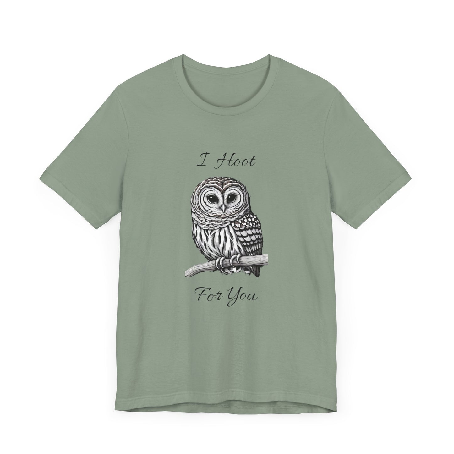 Owl Hoot Unisex Jersey Short Sleeve Tee