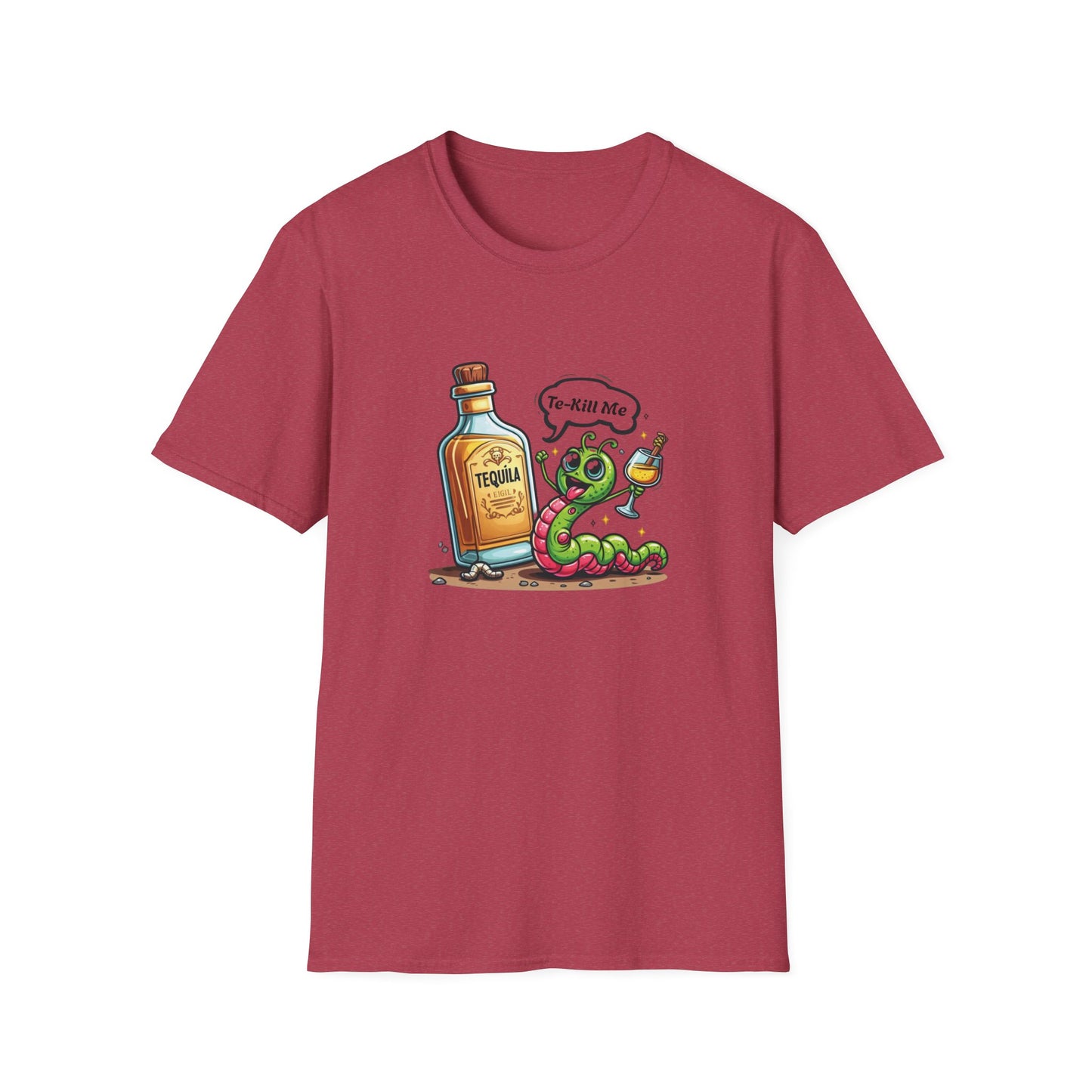 Tequila Worm Unisex Softstyle T-Shirt