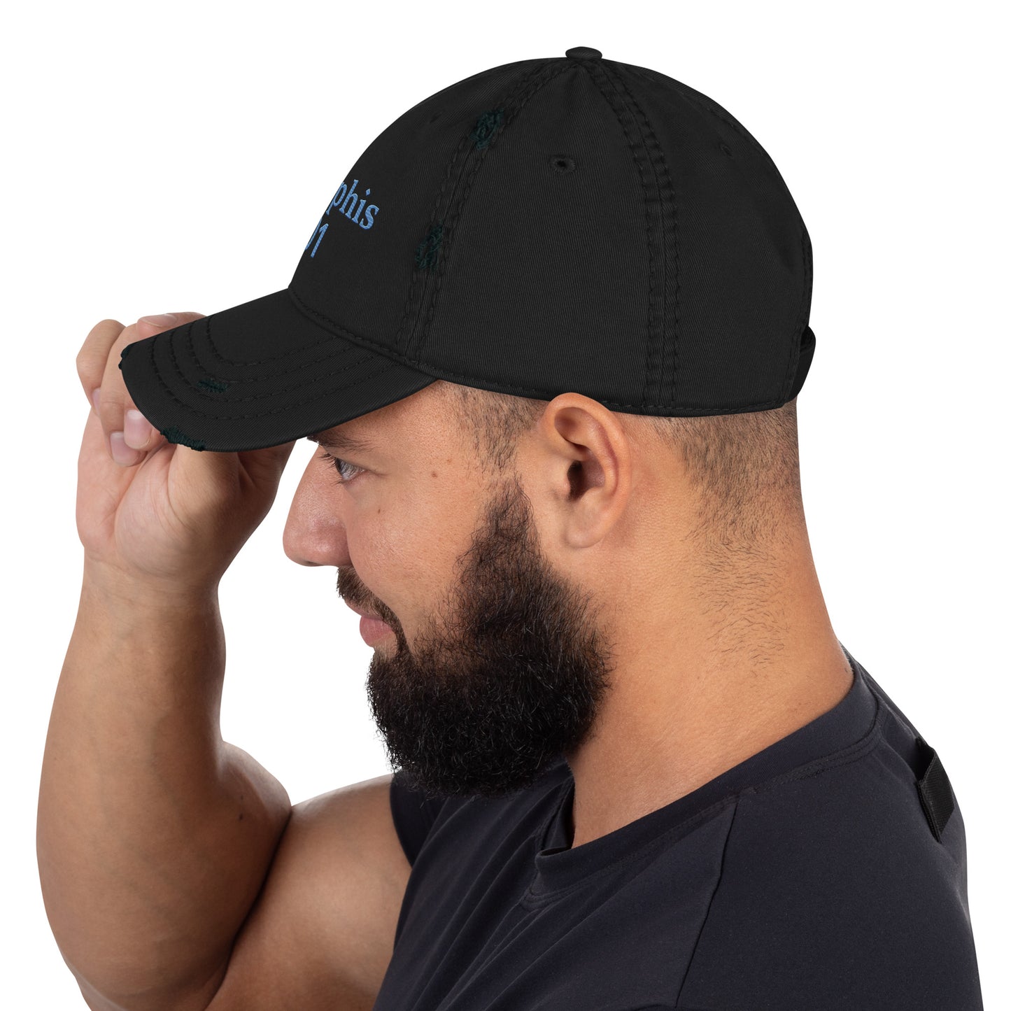 Memphis 901 Distressed Dad Hat