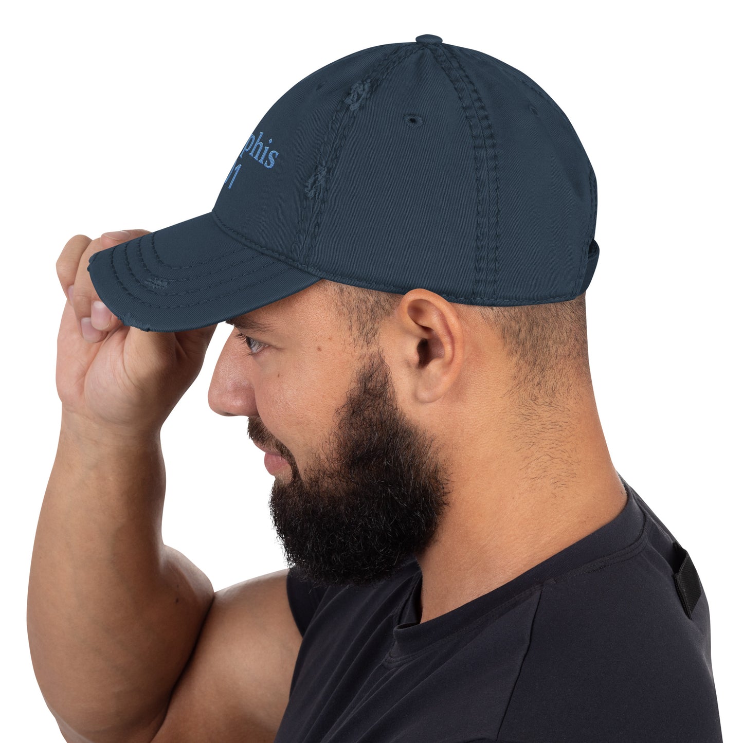 Memphis 901 Distressed Dad Hat